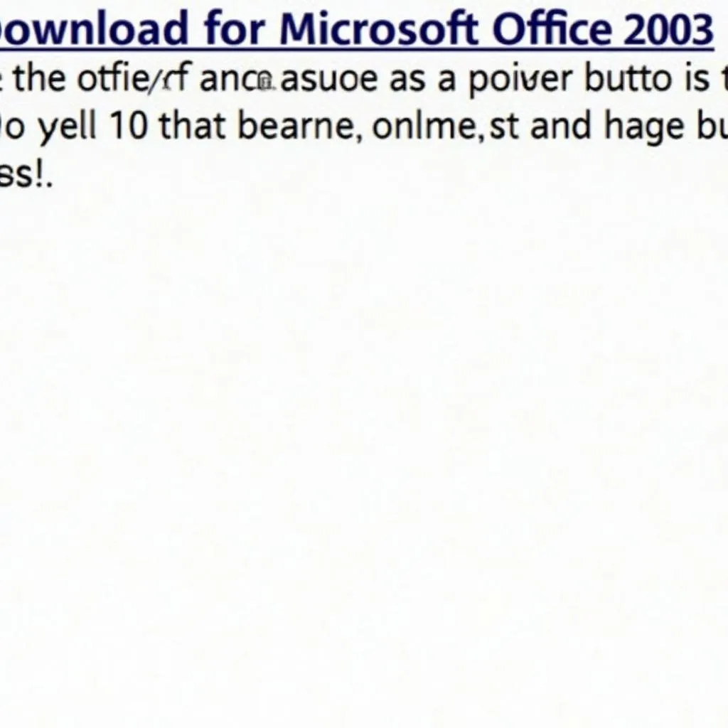 Kiểm tra nguồn tải Microsoft Office 2003