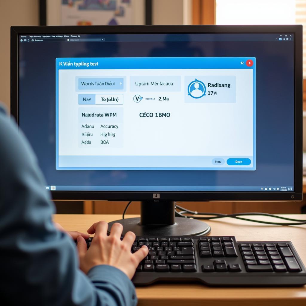 Kiểm tra tốc độ đánh máy tiếng Việt trên máy tính