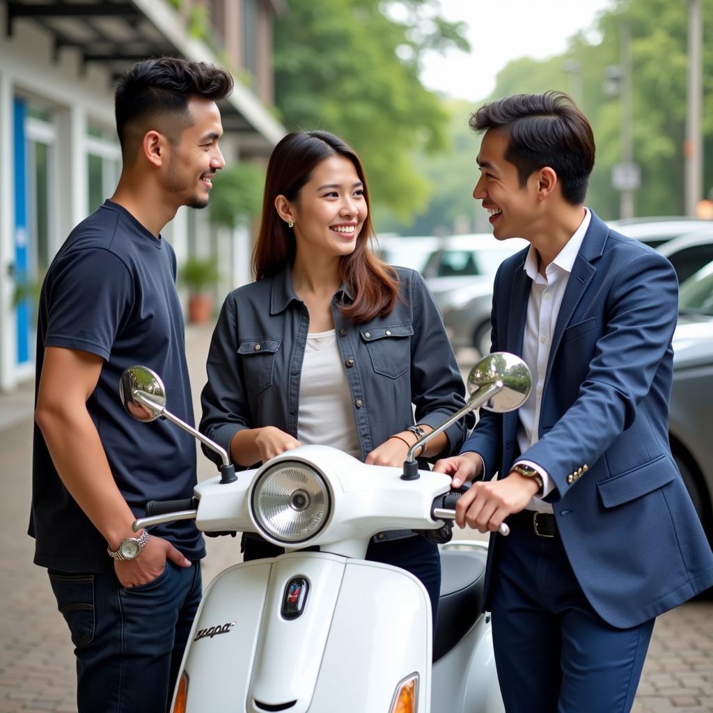 Kinh nghiệm lựa chọn xe máy điện Vespa phù hợp