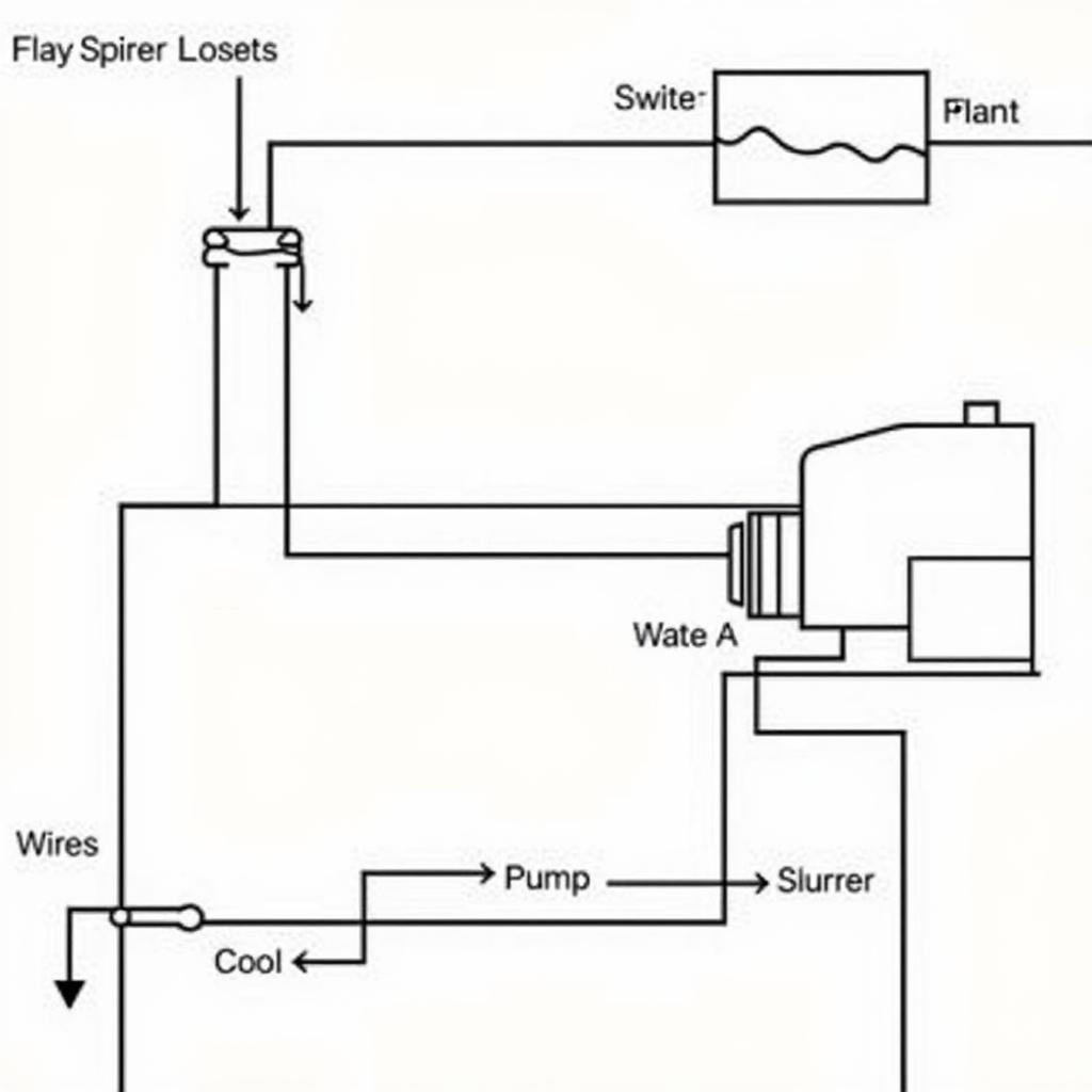 Lắp phao điện máy bơm nước kết nối dây điện