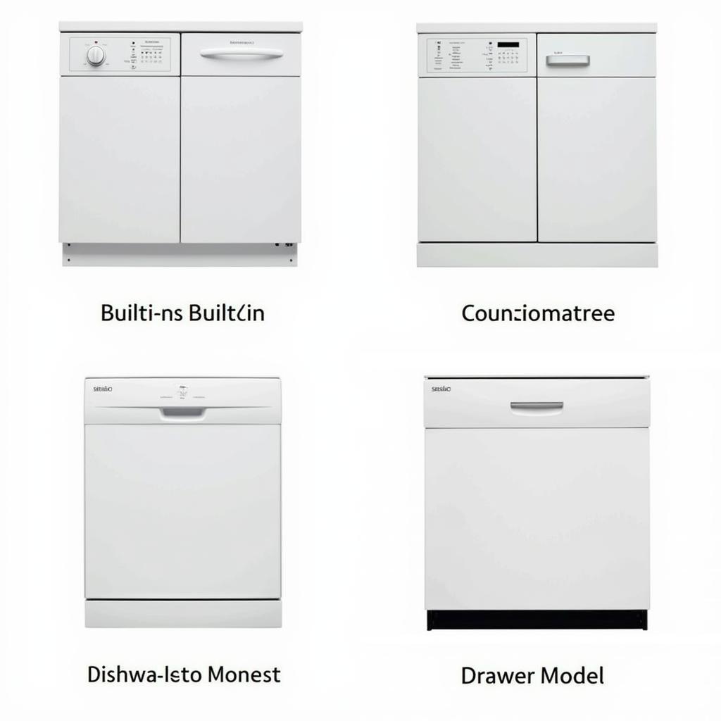 Types of Dishwashers