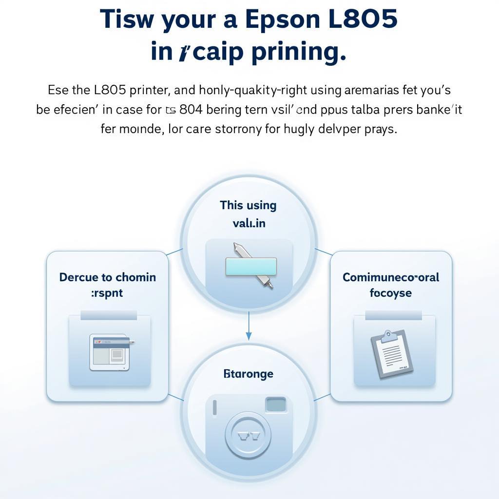 Lợi ích khi sử dụng máy in Epson L805