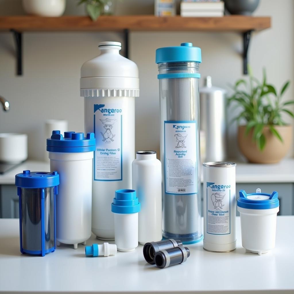 Kangaroo water purifier filter cartridges