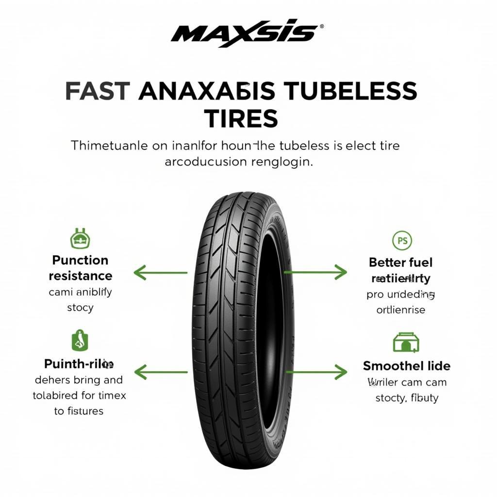 Ưu điểm của lốp xe máy không săm Maxxis