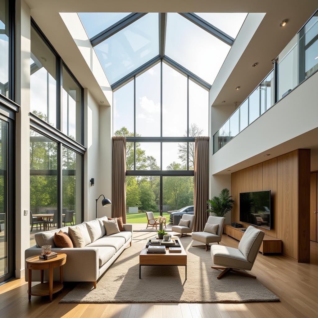 Modern Glass Roof