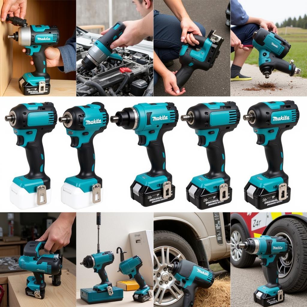 Makita TW1000 - Ứng Dụng