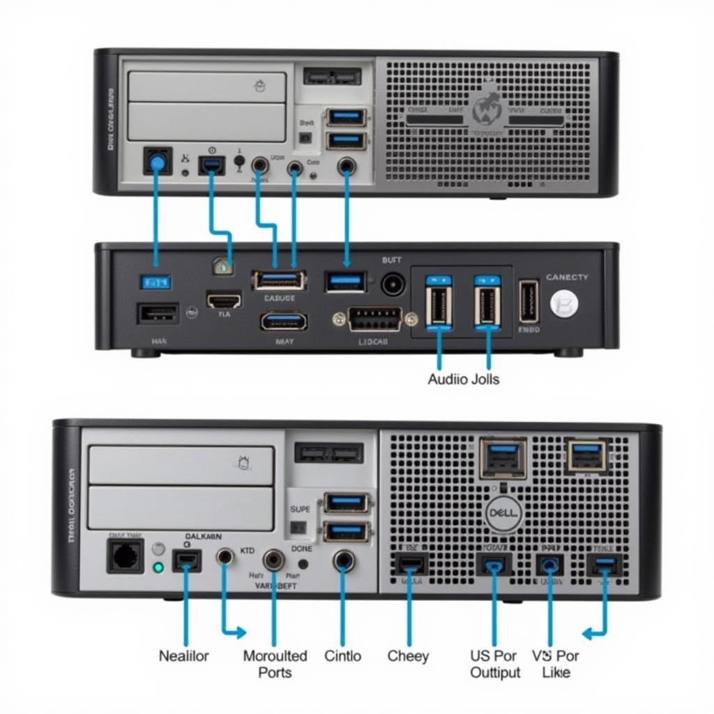 Cổng kết nối của máy bộ Dell Optiplex 3050