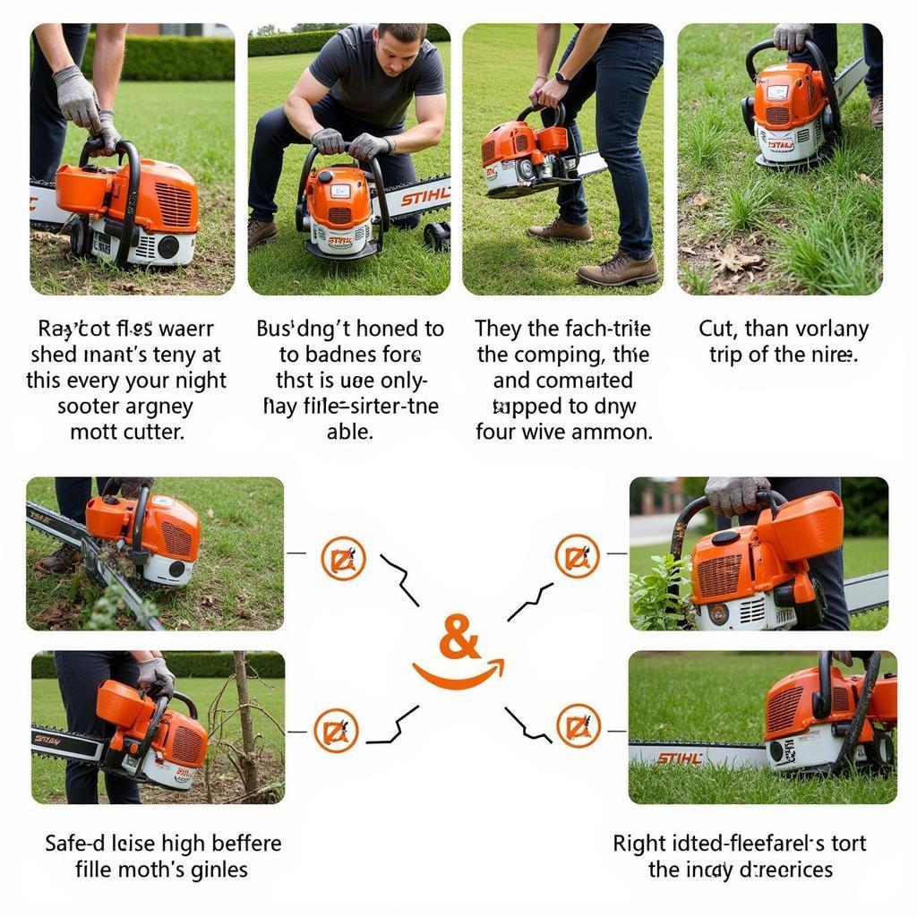 Hướng dẫn sử dụng máy cắt cỏ Stihl FS 460 an toàn