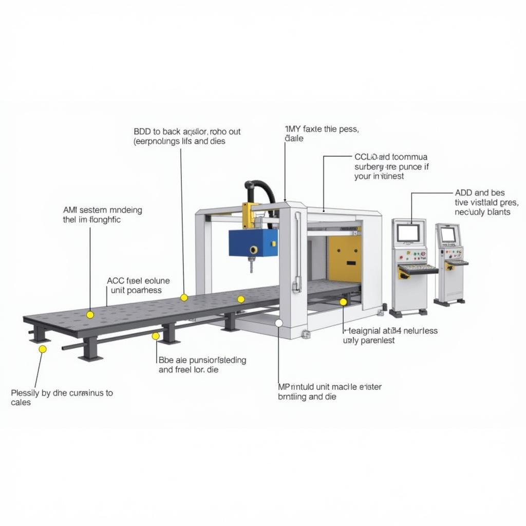 Cấu tạo máy chấn CNC