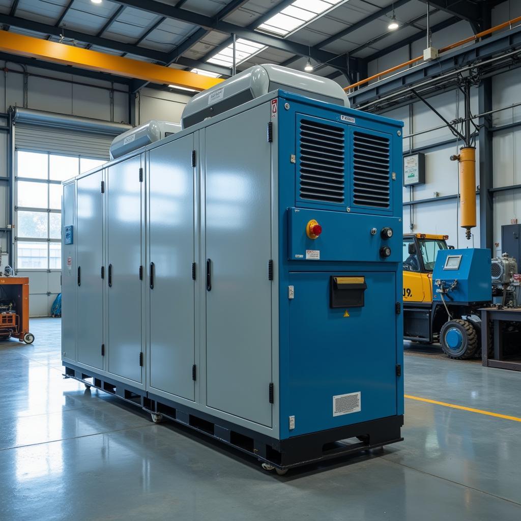 Industrial Dehumidifier in Factory