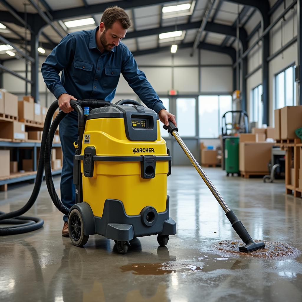 Máy hút bụi khô ướt Karcher