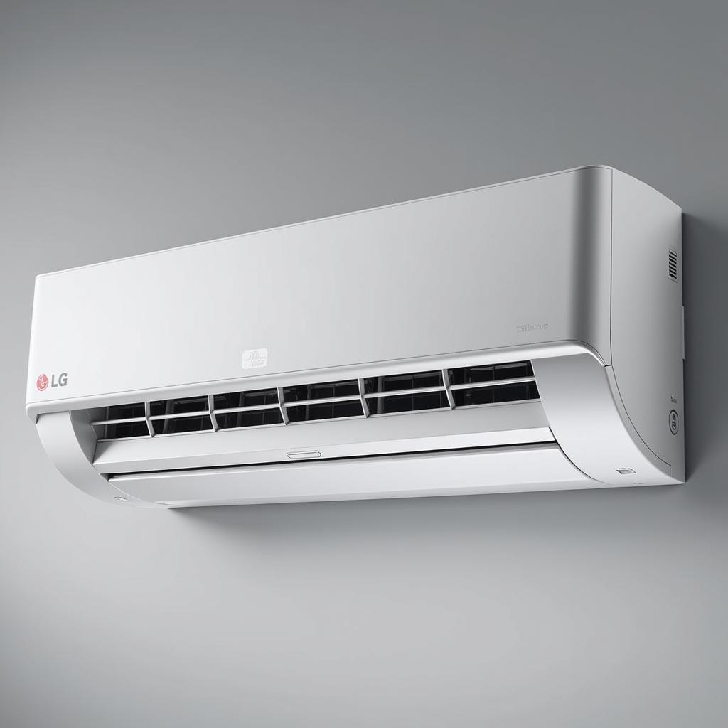 LG Inverter 1HP Air Conditioner: Modern Design