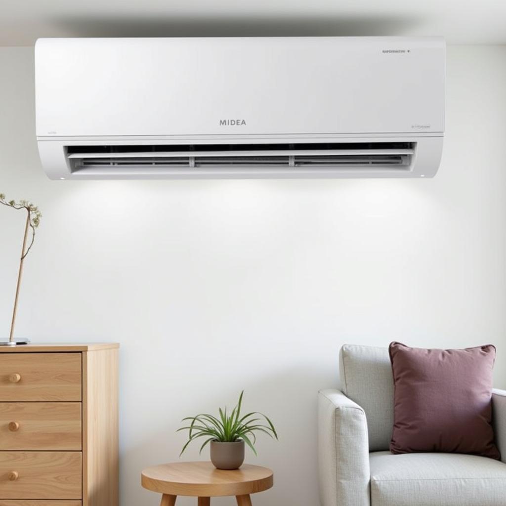 Máy lạnh Midea MSAF-10CRN8 thiết kế hiện đại