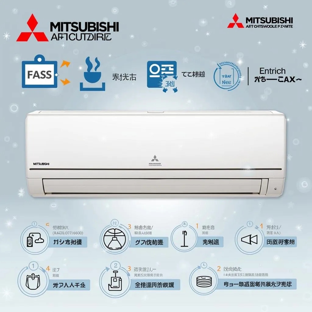 Máy Lạnh Mitsubishi Nội Địa Nhật - Tiết Kiệm Điện Năng