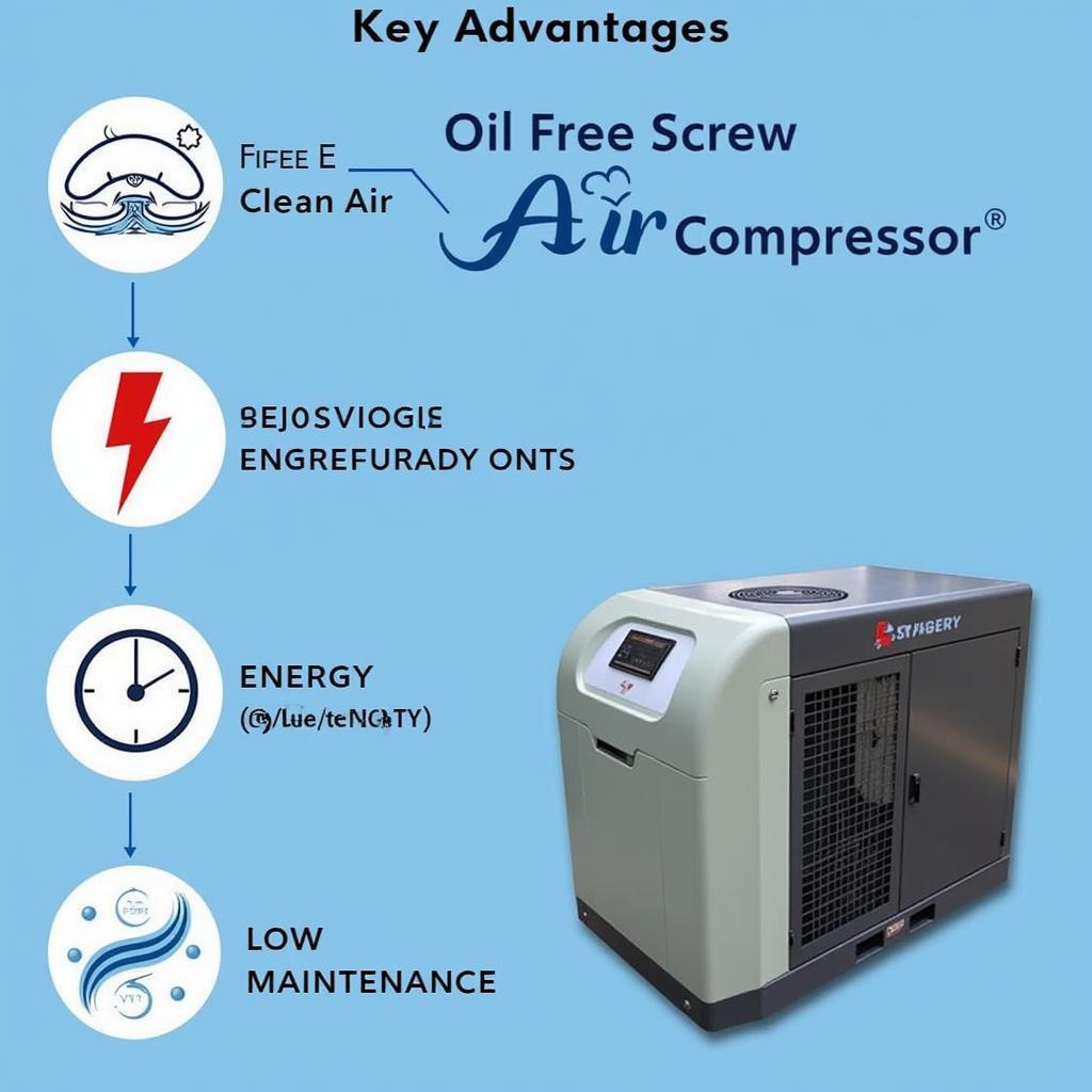 Advantages of Oil-Free Screw Air Compressor