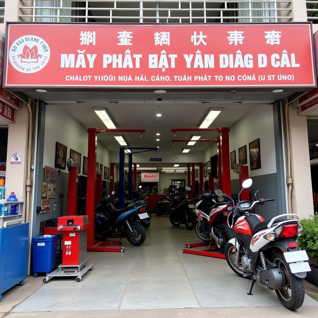 MayPhatDienHaNoi Provides Yamaha Motorcycle Lifts