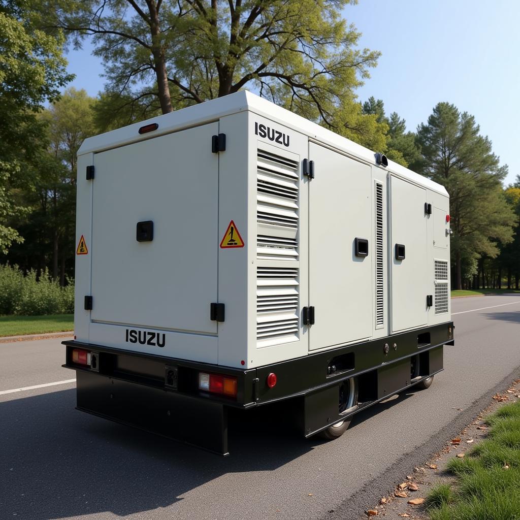 Máy phát điện Isuzu 20kva hoạt động bền bỉ