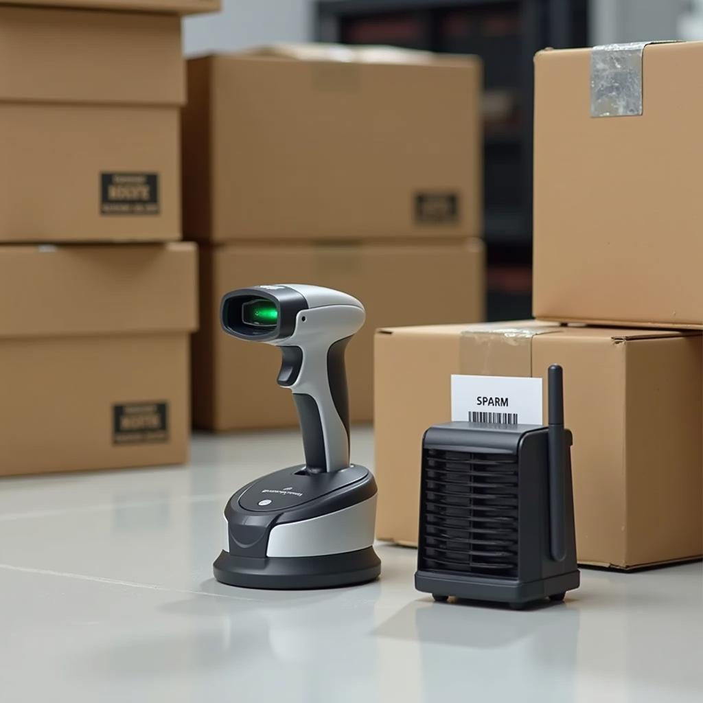 Modern Wireless Barcode Scanner