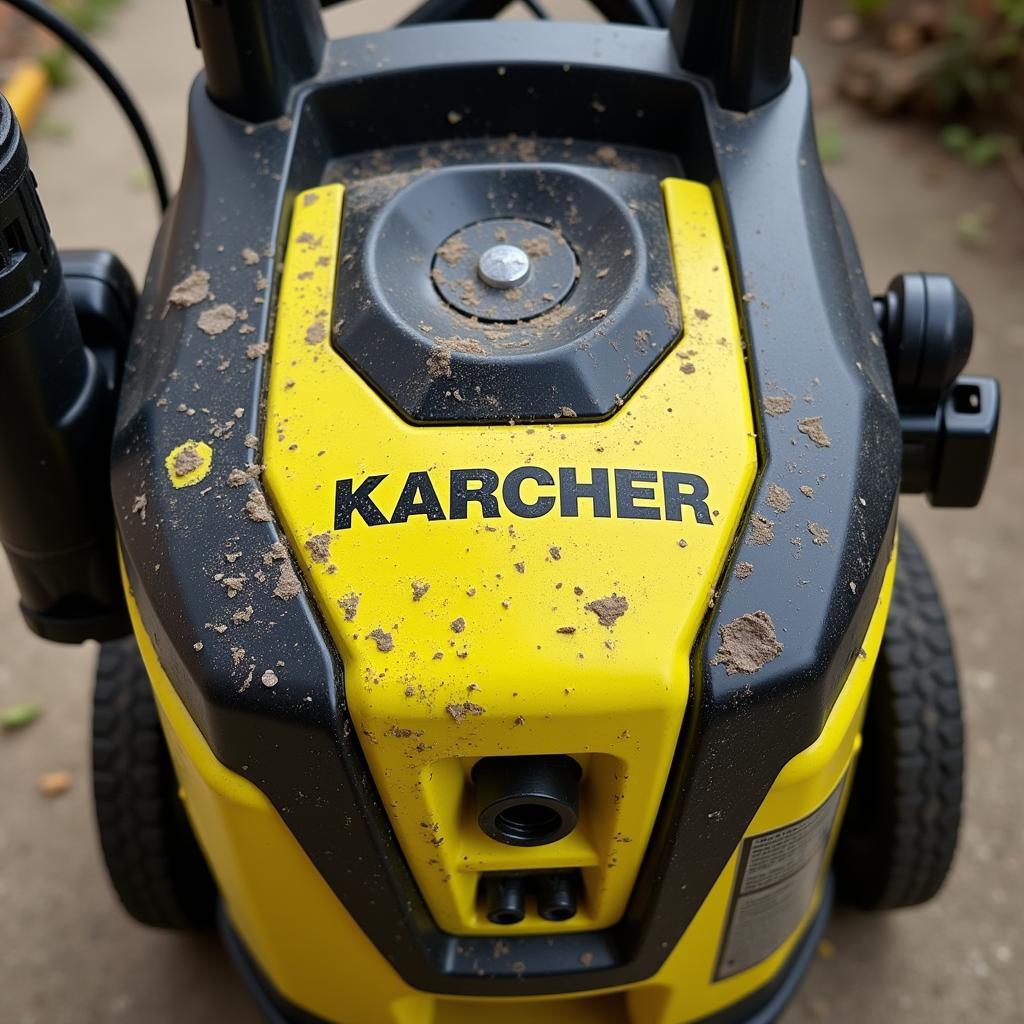 Máy rửa xe Karcher hàng bãi giá rẻ