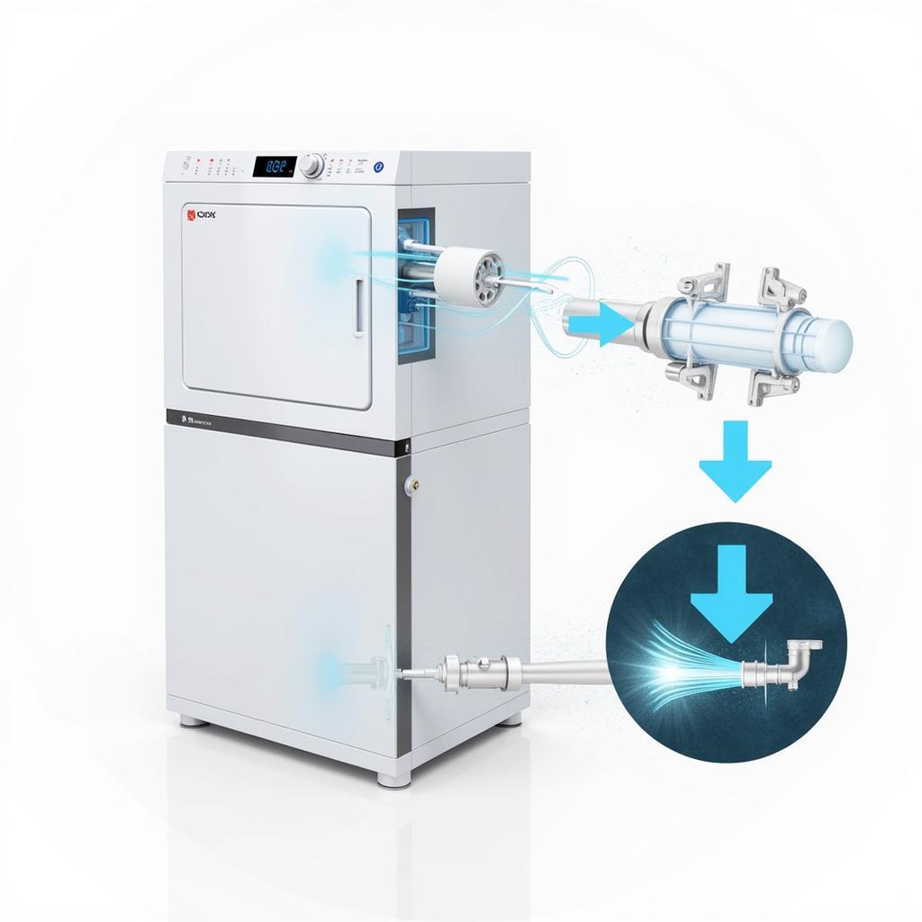 Máy sấy Morus Zero với công nghệ sấy chân không hiện đại