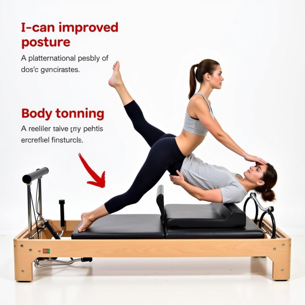 Máy tập Pilates giúp cải thiện vóc dáng