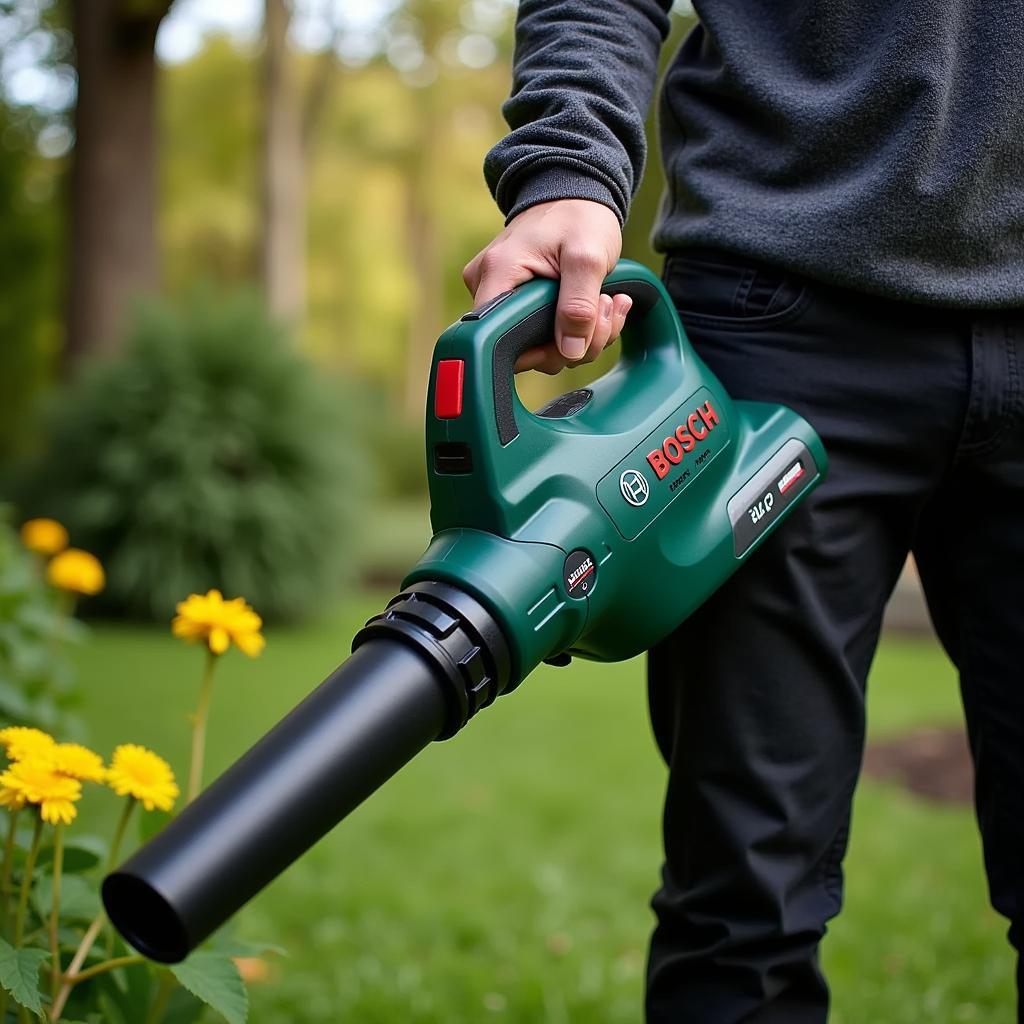 Bosch Cordless Leaf Blower - Lightweight Design