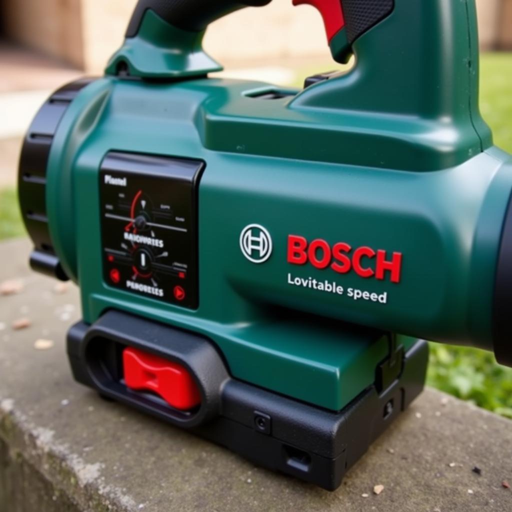 Bosch Cordless Leaf Blower - Variable Speed Control