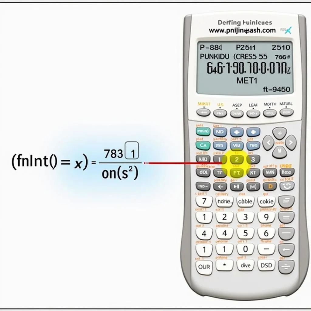 Máy tính HP tính nguyên hàm