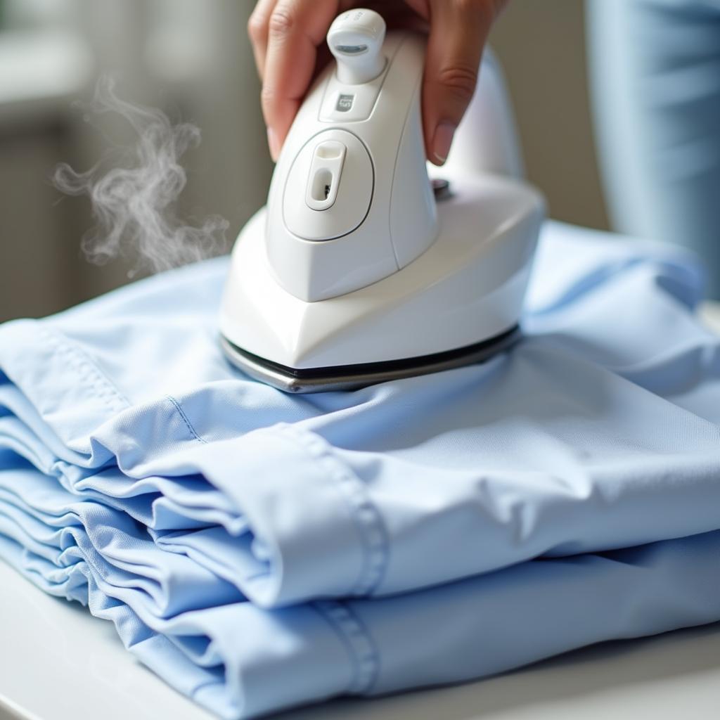 Automatic Clothes Iron in Action