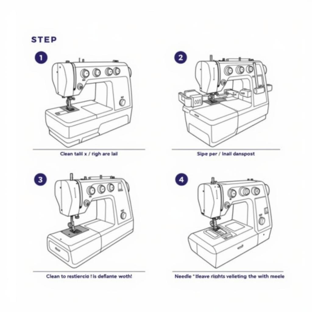 Maintenance tips for 2-needle chain stitch machines