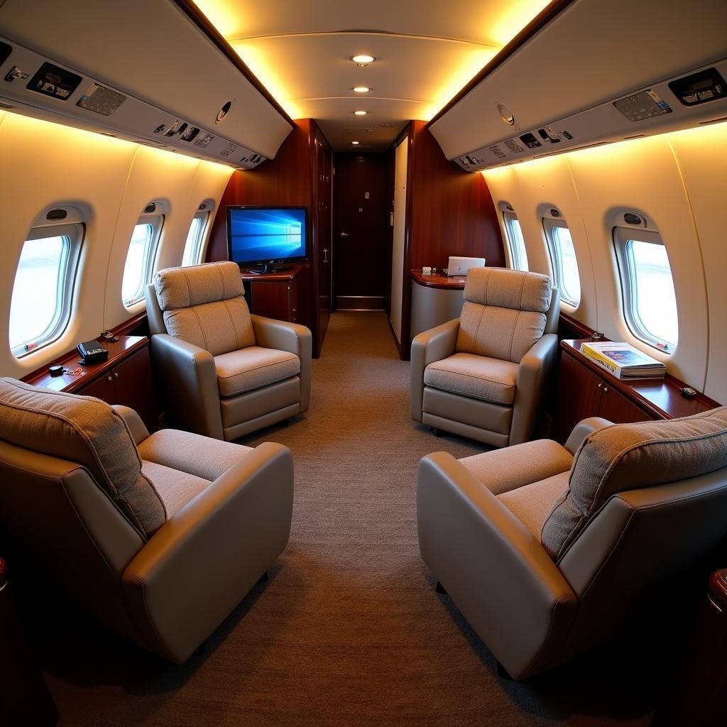 Interior of Air Force One