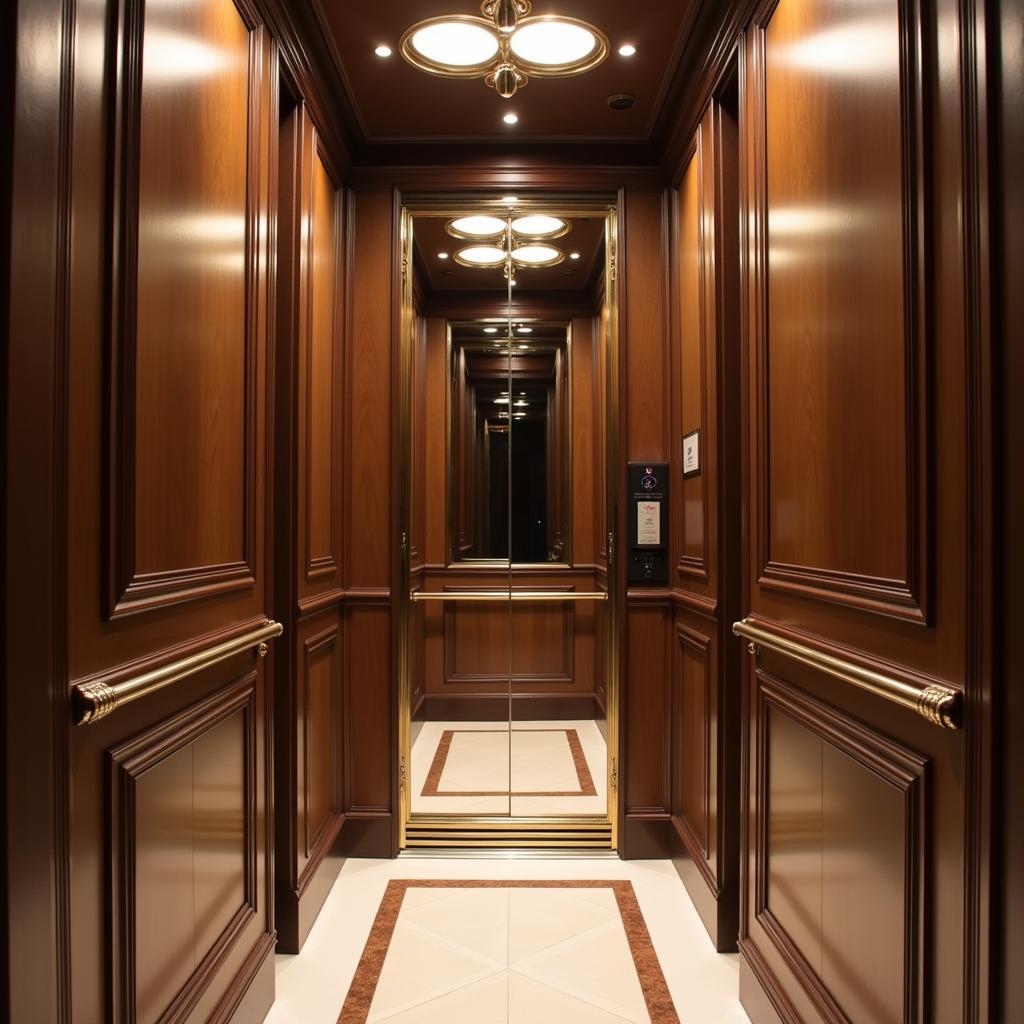 Luxury Elevator Interior