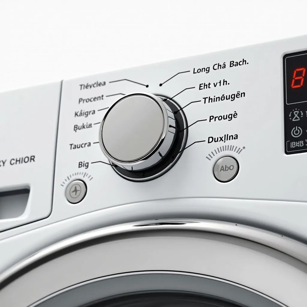 Nút điều khiển máy sấy Electrolux EDS7552S