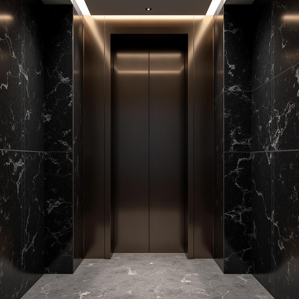 Luxury Elevator Door Cladding