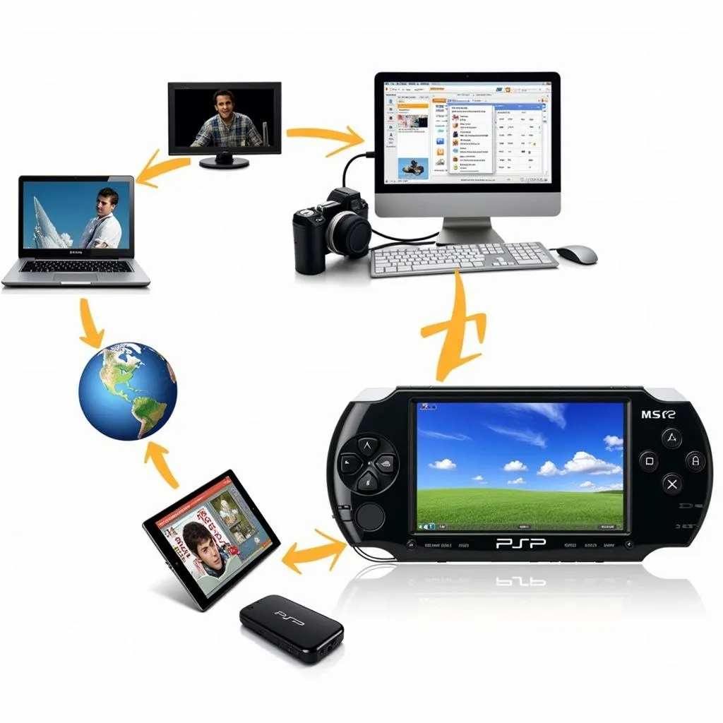 PSP 2000 - Máy chơi game giải trí đa phương tiện