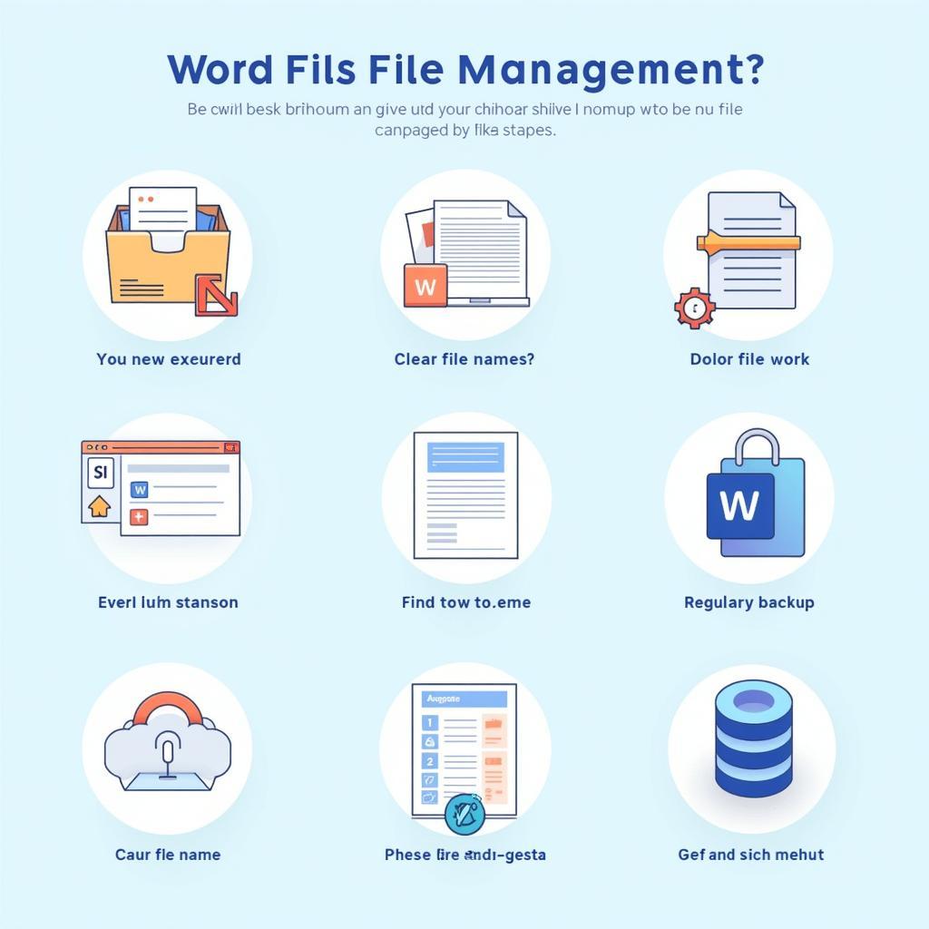 Quản lý file Word hiệu quả