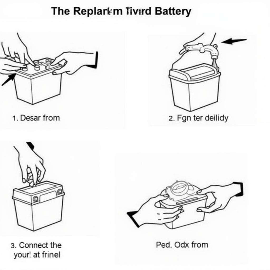 Motorcycle Battery Replacement Process