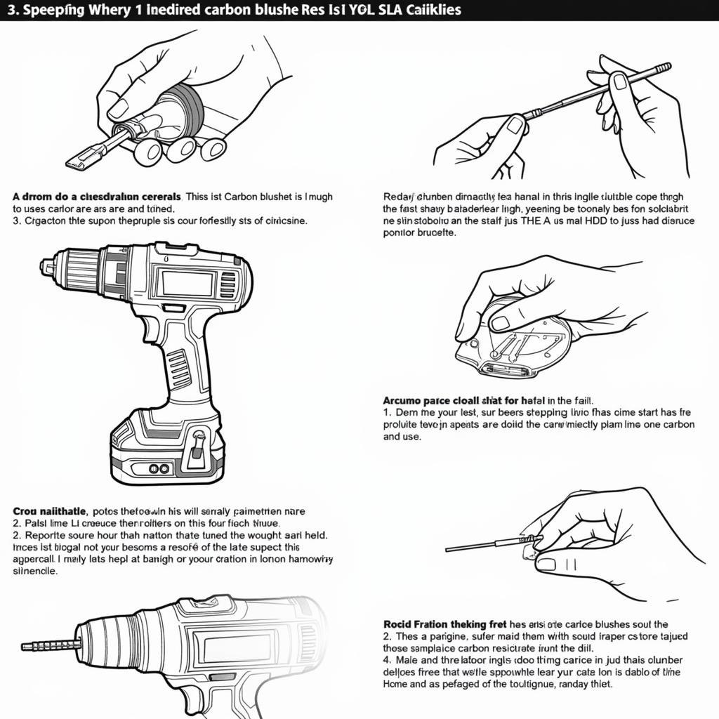 Quy trình thay chổi than máy khoan pin Bosch 18V