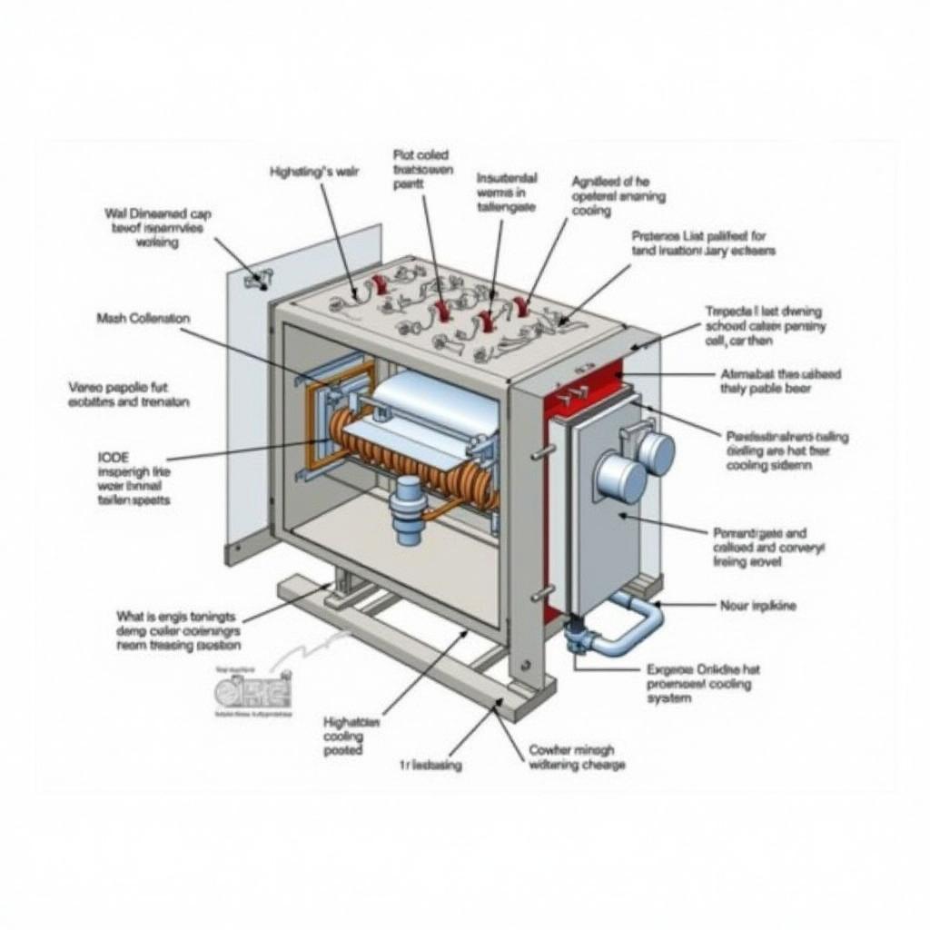 Sơ đồ nguyên lý máy biến áp 1000KVA