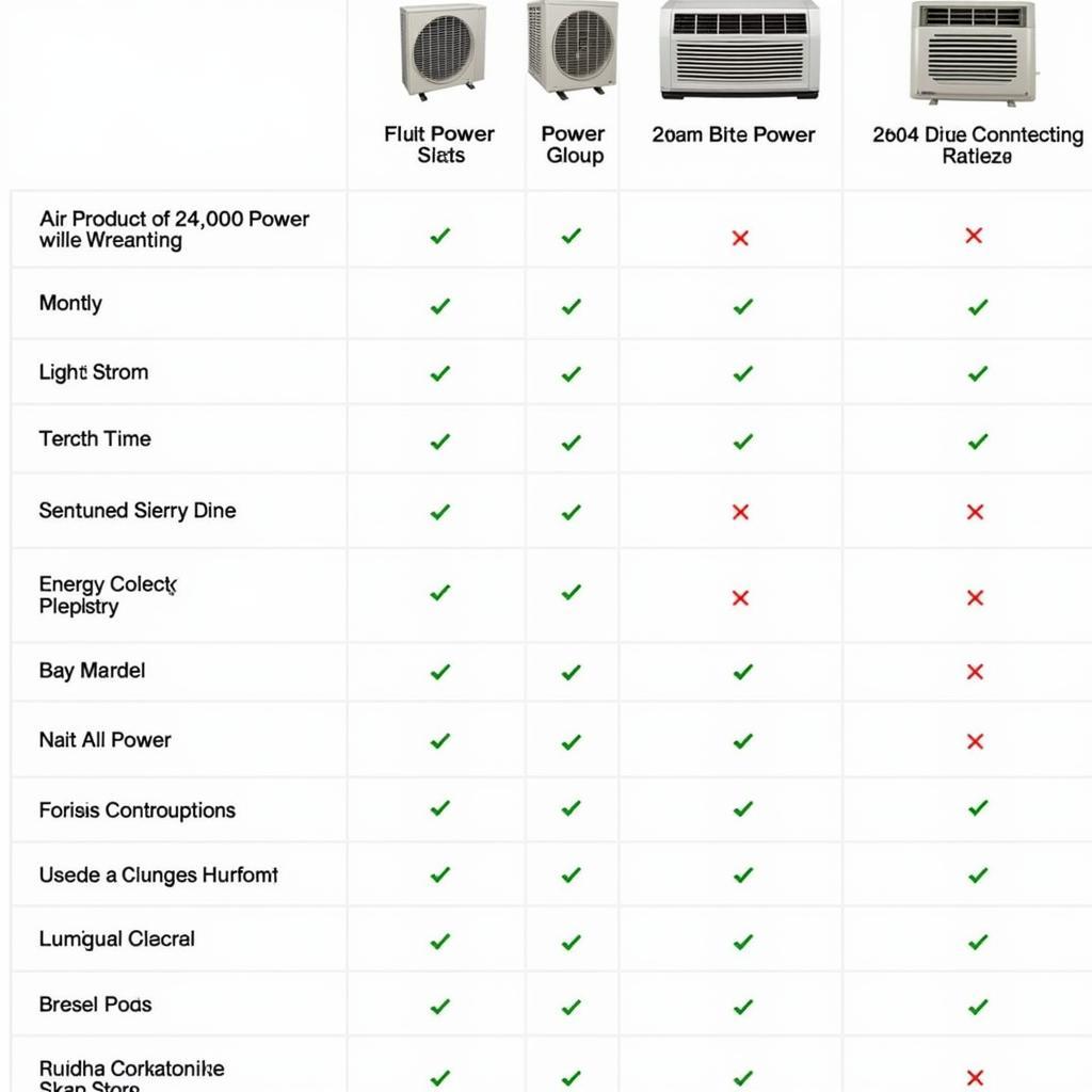 So sánh giá máy điều hòa 24000BTU