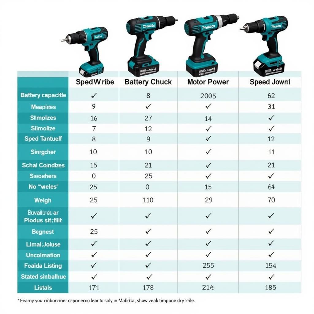 So sánh máy khoan pin Makita 12V