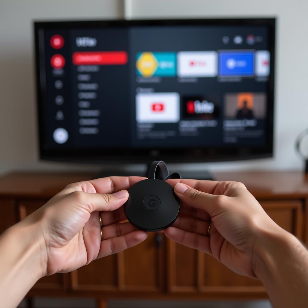 Sử dụng Google Chromecast để kết nối Youtube