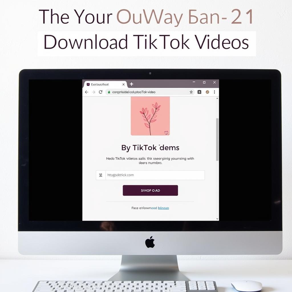 Sử dụng phần mềm tải video TikTok