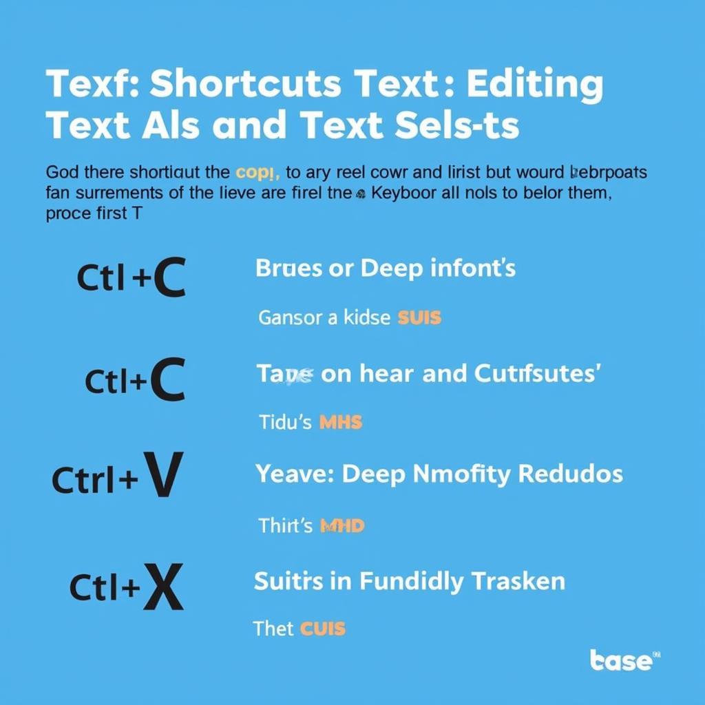 Using keyboard shortcuts