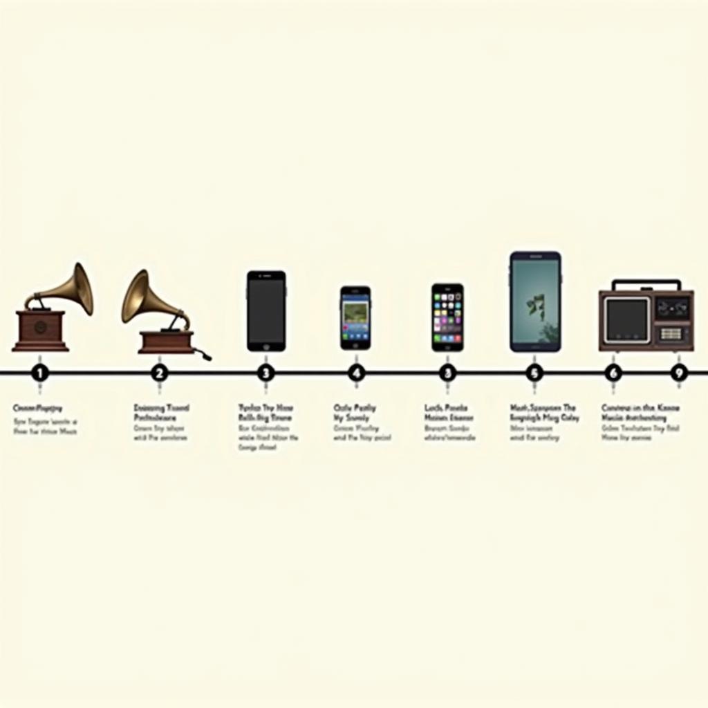 The evolution of music players