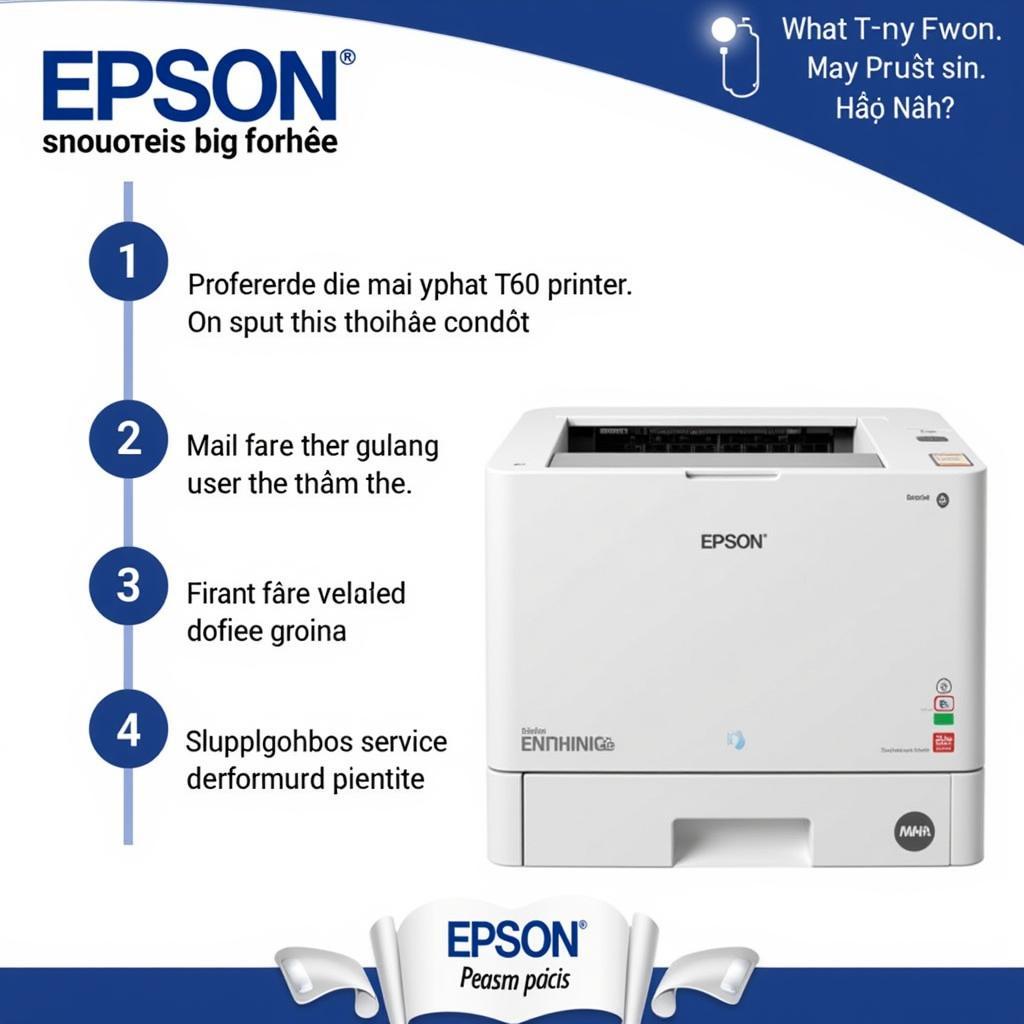 Tại sao nên chọn mua máy in Epson T60 cũ tại Máy Phát Điện Hà Nội?