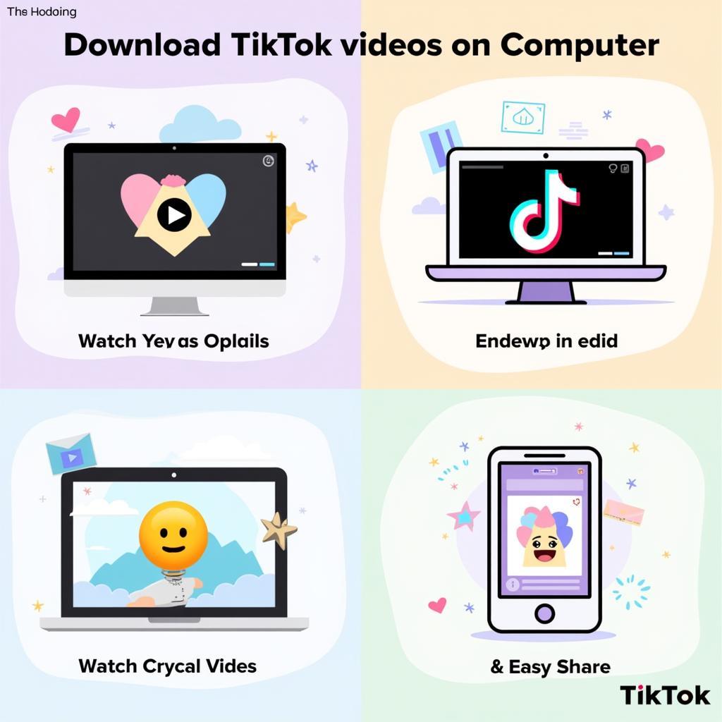 Lợi ích tải video TikTok về máy tính