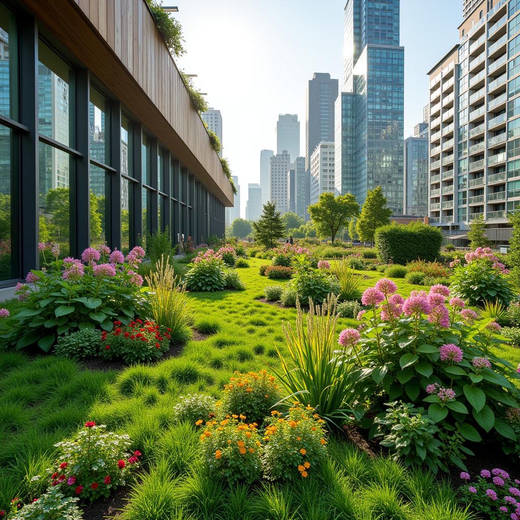 Green Roof Enhancing Living Space