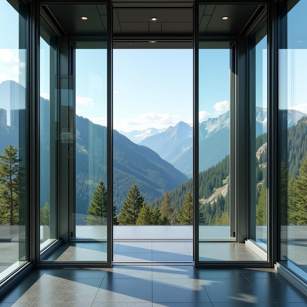 Panoramic Glass Elevator