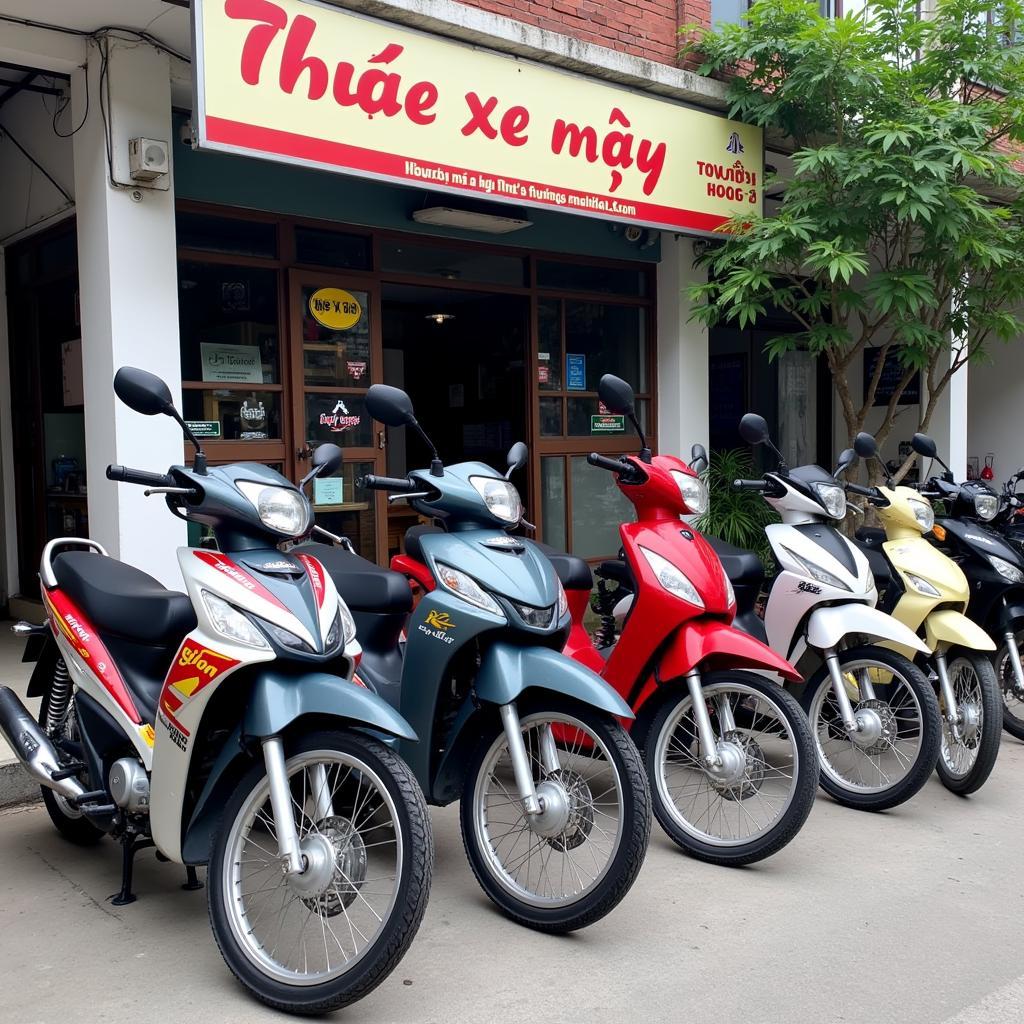 Thuê xe máy tại Tuy Hòa